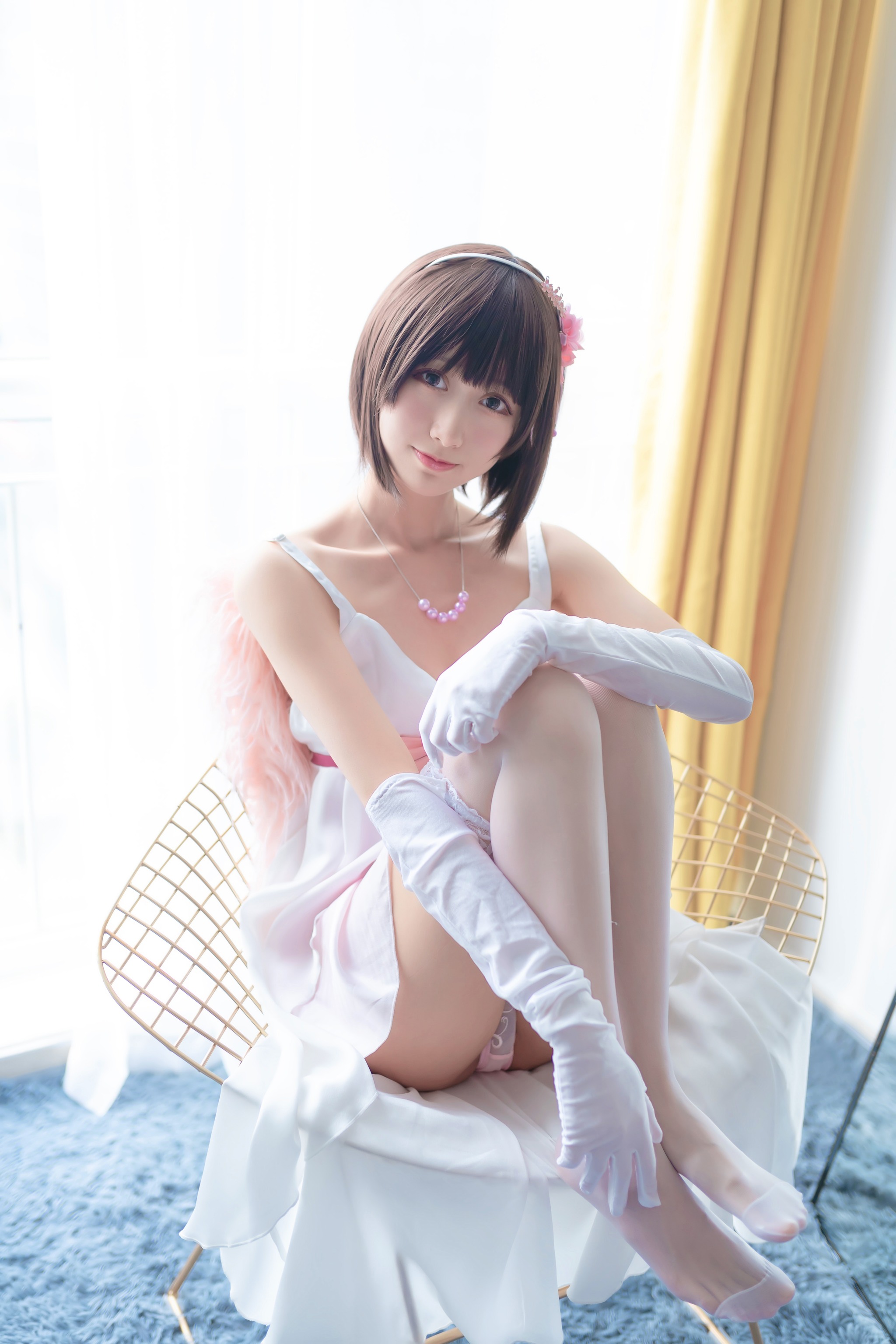 图片[1]-木棉棉 – NO.013 木绵绵OwO 加藤惠礼服cos[39P]-XikXak
